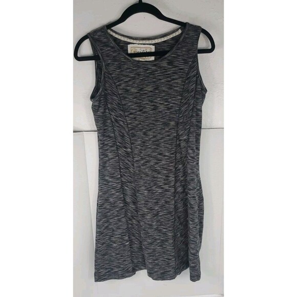 Women's Aventura Tank Dress Size Small  Organic Cotton Shift heathered Grey - Picture 8 of 8